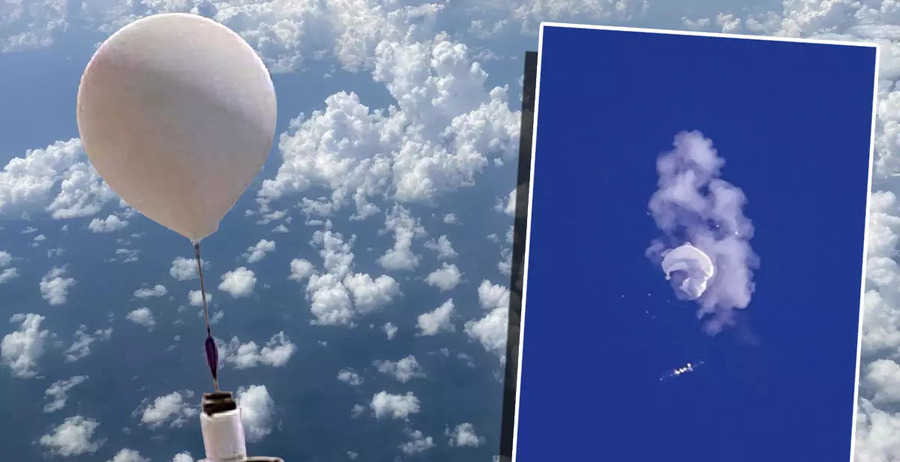 Chinese Balloon Like Thing Was Seen In Andaman-Nicobar 2023