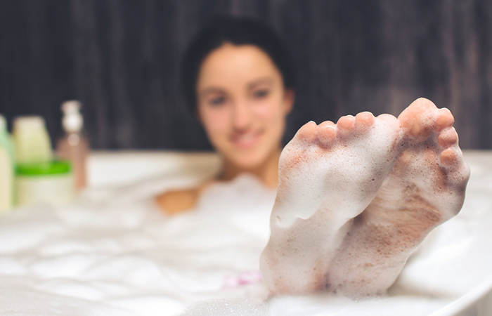 Why We Should Take Bath Barefoot